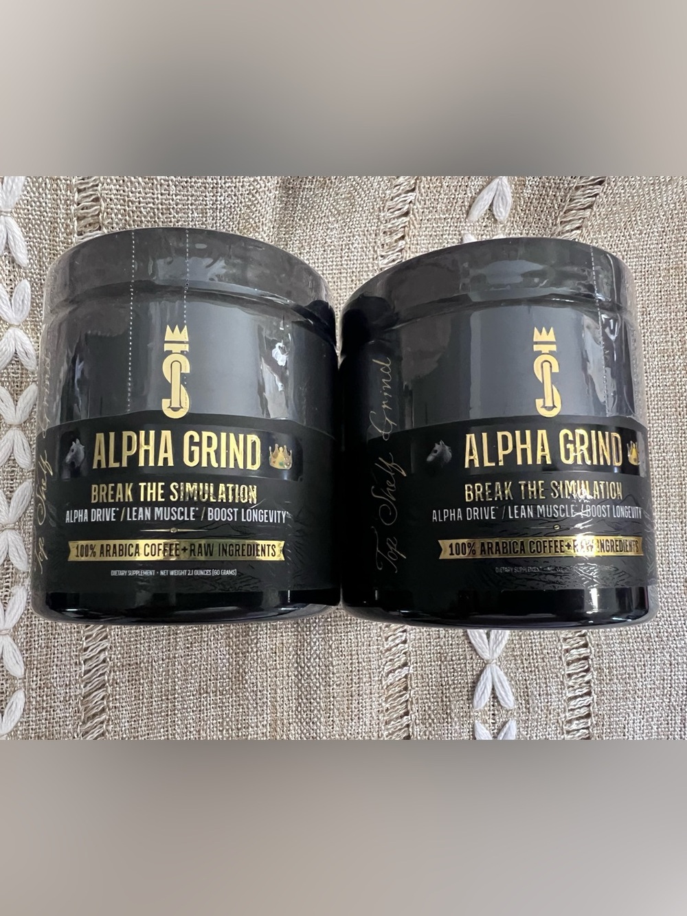 ALPHA GRIND FOR MEN Arabica Coffee Designed to boost Natural Stamina & Drive NEW - Picture 1 of 7